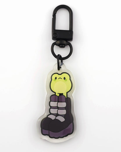 Goth Froggy Keychain/Charm