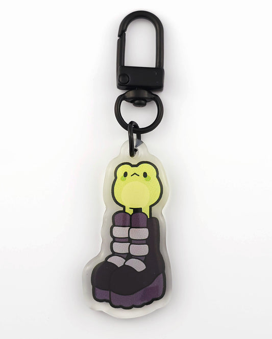 Goth Froggy Keychain/Charm