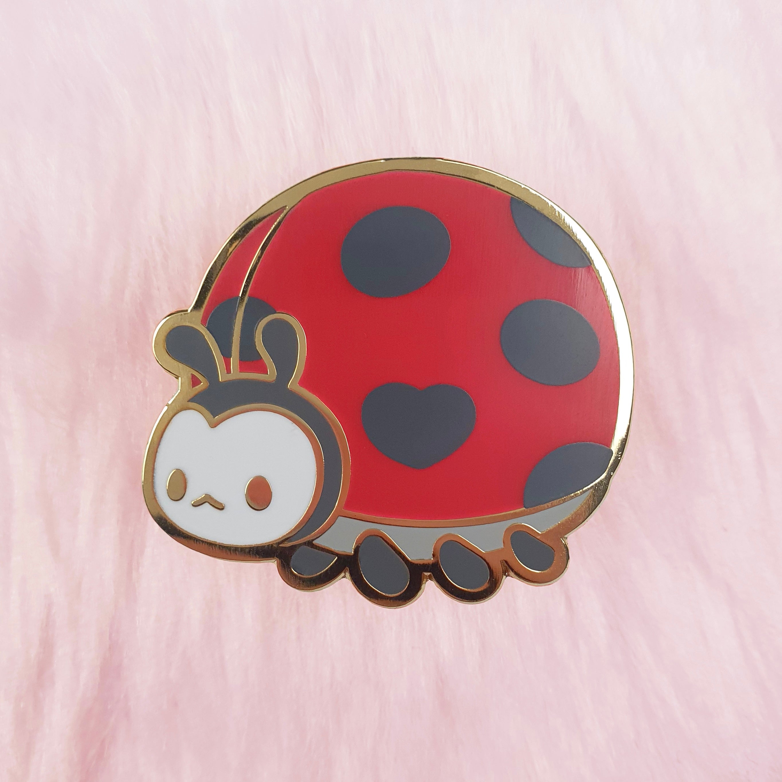 Lady Bug Enamel Pin – Pinstachiio