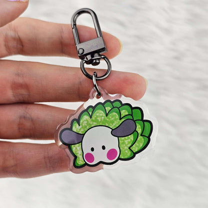 Leafy Sea Sheep Keychain