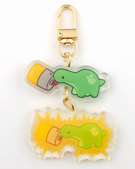 Pistachio Shocking Discovery Keychain