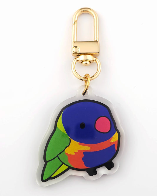 Lorikeet Keychain/Charm