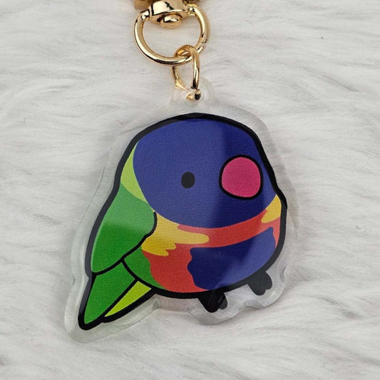 Lorikeet Keychain/Charm