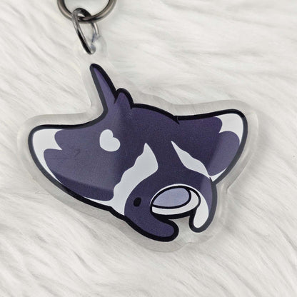 Giant Manta Ray Keychain