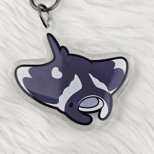 Giant Manta Ray Keychain