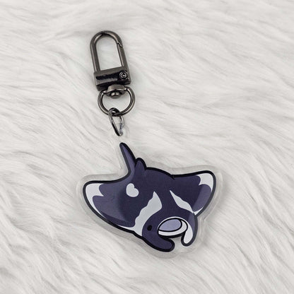 Giant Manta Ray Keychain