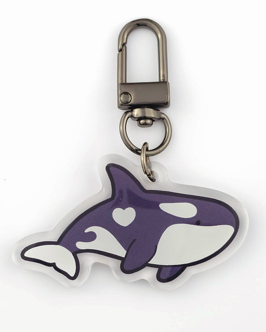 Orca Keychain