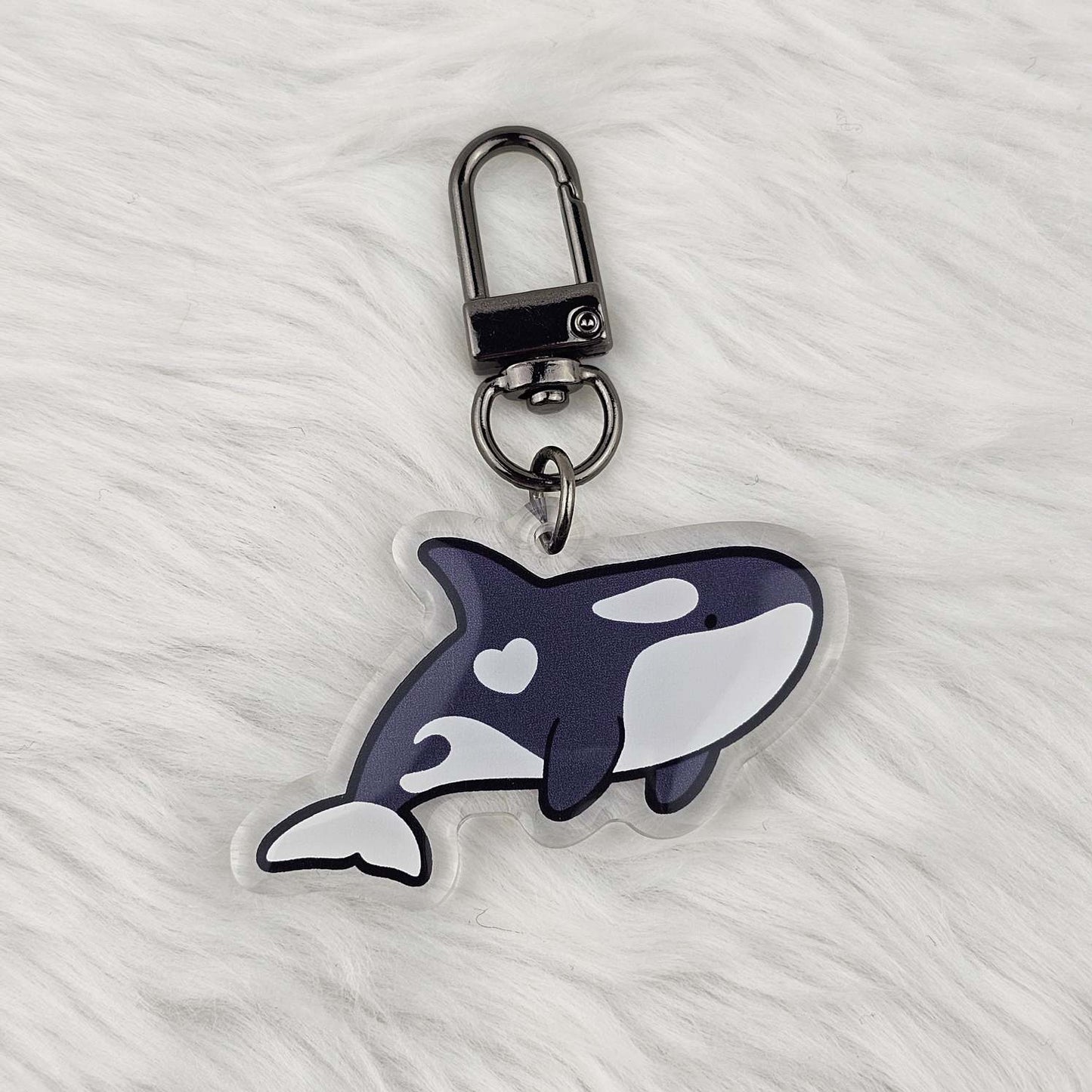 Orca Keychain