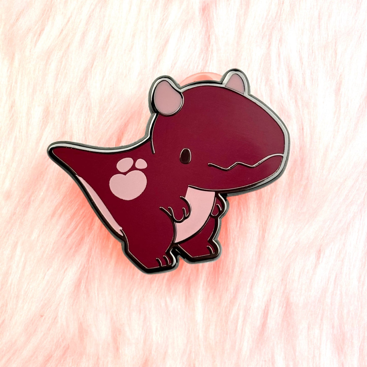 Carnotaurus Dinosaur Enamel Pin