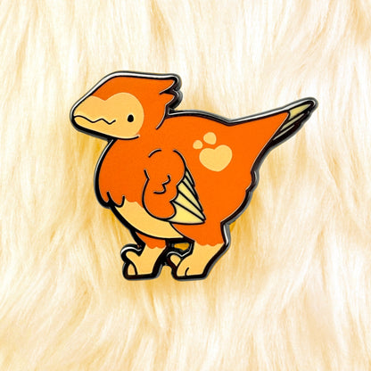 Raptor Dinosaur Enamel Pin