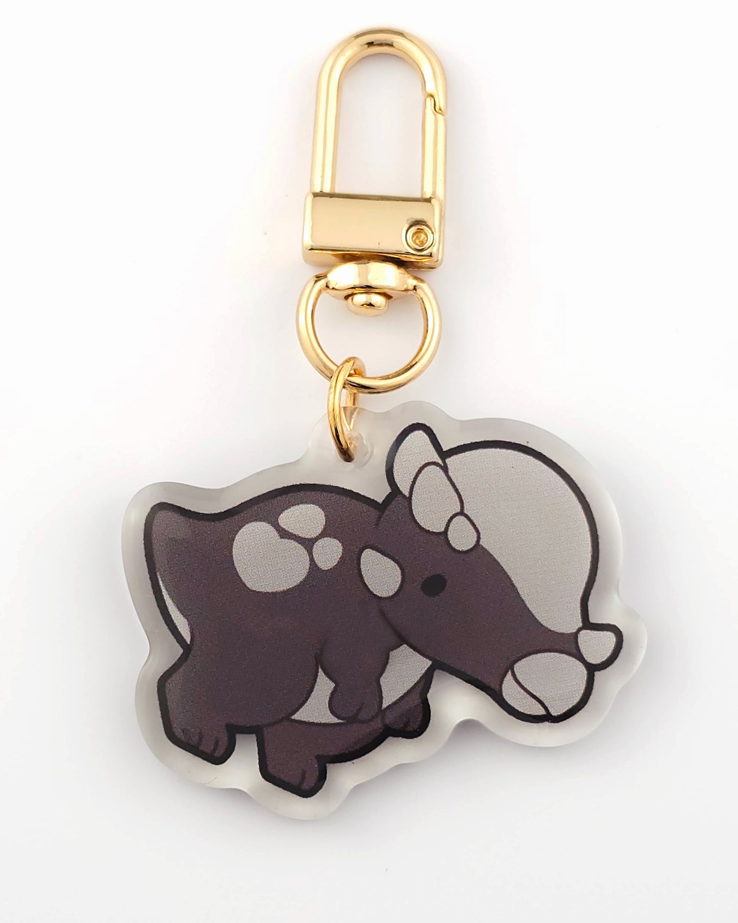 Pachycephalosaurus Keychain/Charm