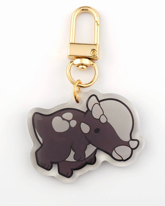 Pachycephalosaurus Keychain/Charm