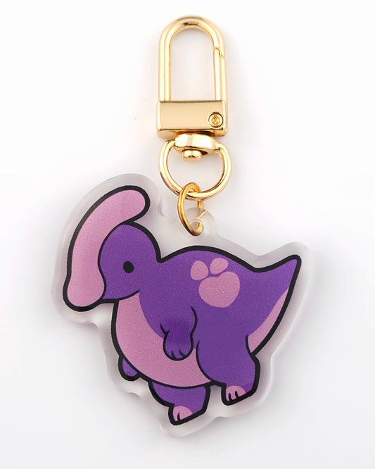 Parasauralophus Keychain/Charm