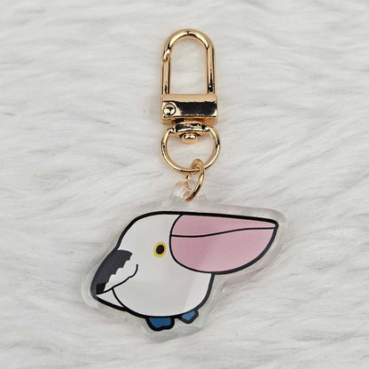 Funny Pelican Keychain/Charm
