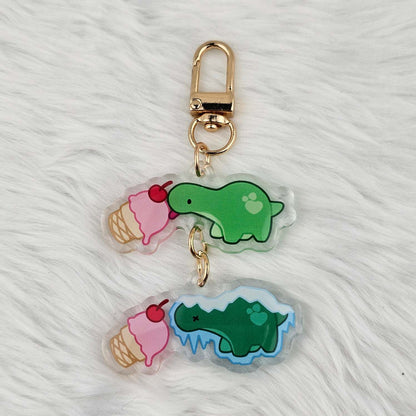 Pistachio Brain Freeze Keychain