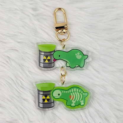 Pistachio Accidental X-ray Keychain