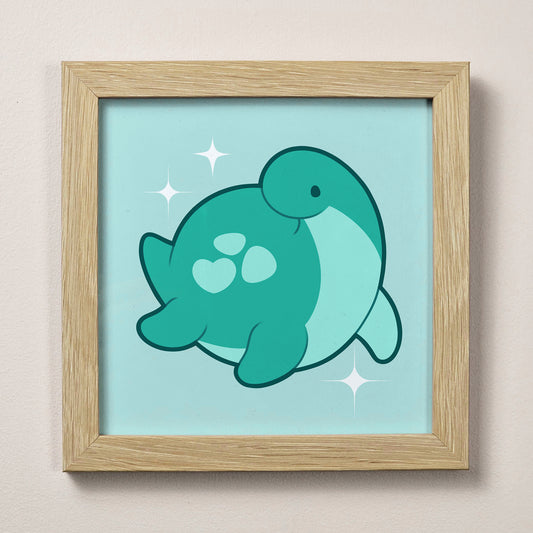 Plesiosaur Print