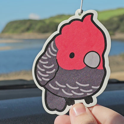 Gang Gang Cockatoo Air Freshener (Watermelon Scented)