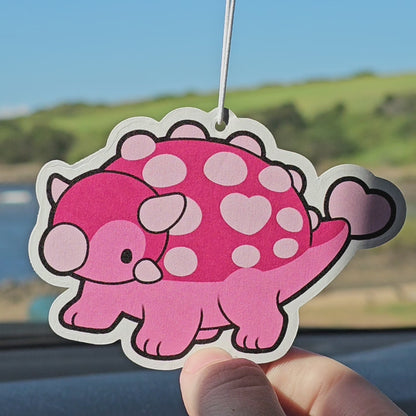 Ankylosaurus Air Freshener (Watermelon Scented)