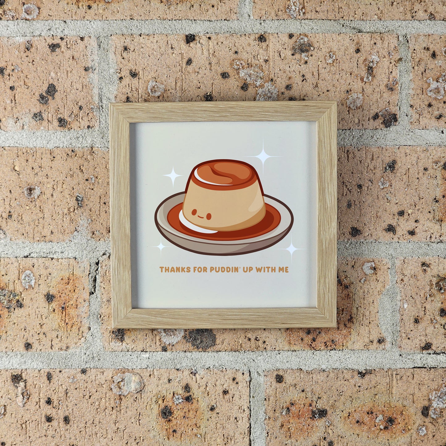 Thanks for Puddin’ Print – 12 × 12 cm