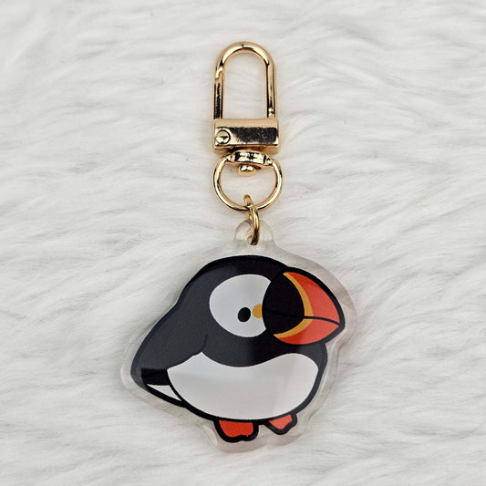 Puffin Keychain/Charm