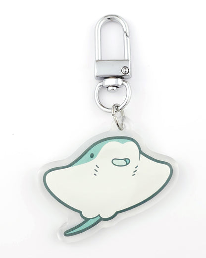Cownose Ray Keychain