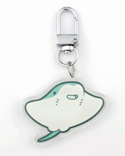Cownose Ray Keychain