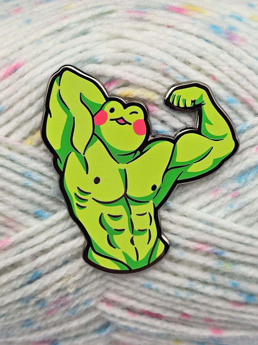 Muscle Froggy Pin