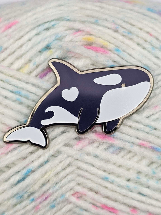 Orca Killer Whale Pin