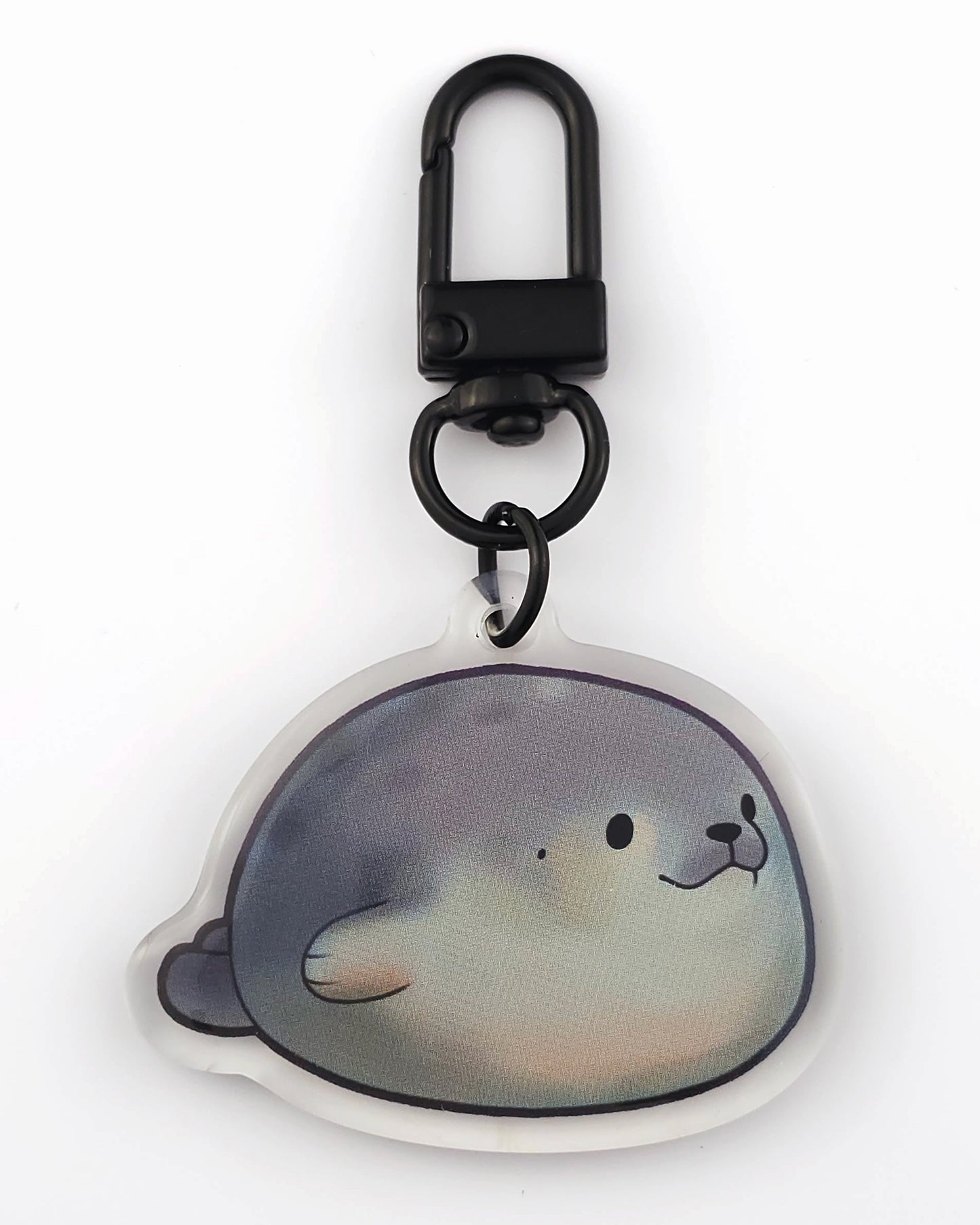 Fat Round Seal Keychain/Charm