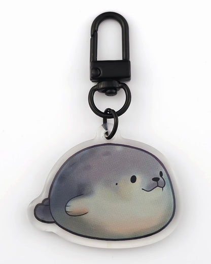 Fat Round Seal Keychain/Charm