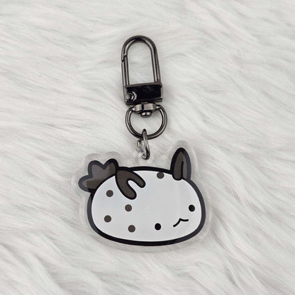 Sea Bunny Nudibranch Keychain