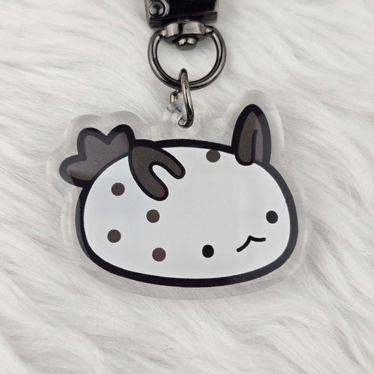 Sea Bunny Nudibranch Keychain
