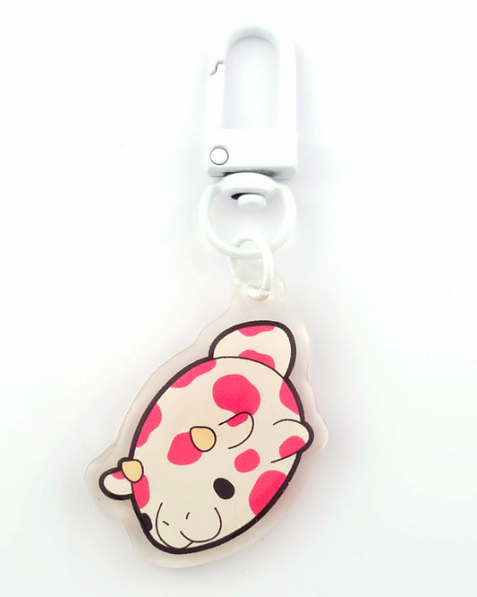 Strawberry Milk Seacow Charm