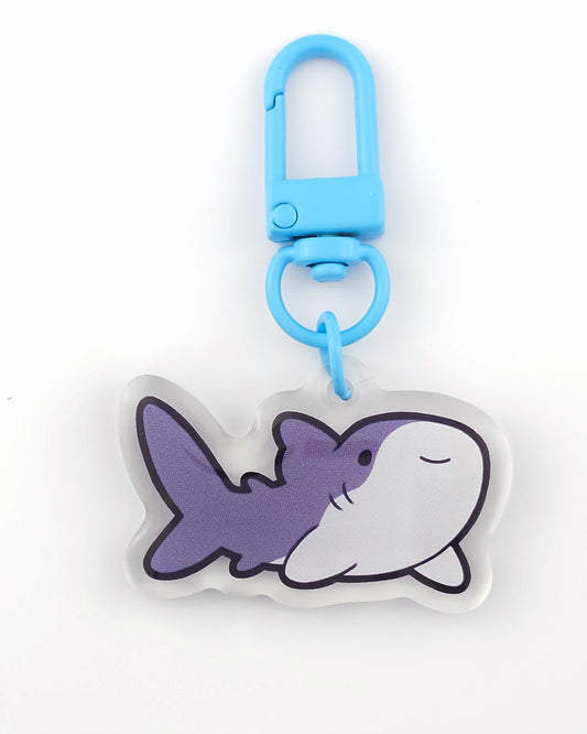 Happy Shark Keychain/Charm