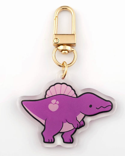 Plum The Spinosaurus Keychain/Charm