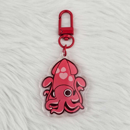 Giant Squid Keychain