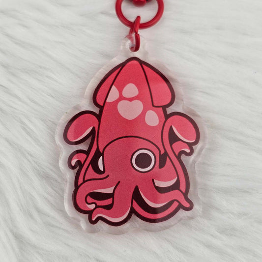 Giant Squid Keychain