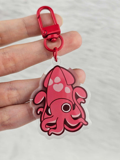 Giant Squid Keychain