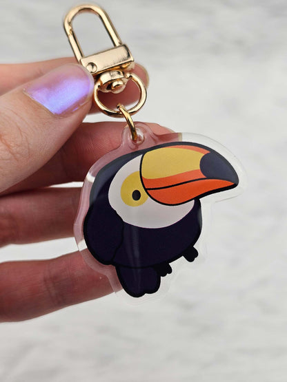 Toucan Keychain/Charm
