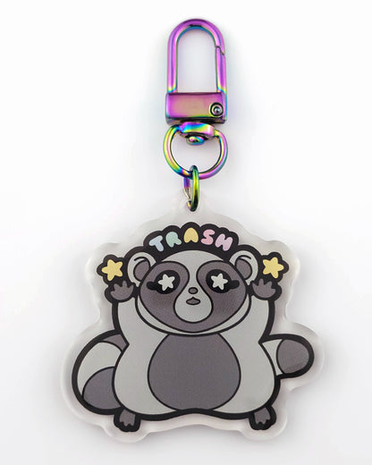 Trash Panda Keychain