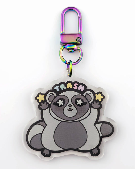 Trash Panda Keychain