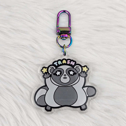 Trash Panda Keychain