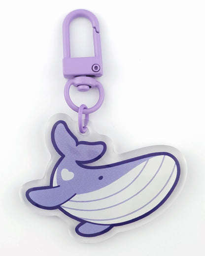 Blue Whale Keychain