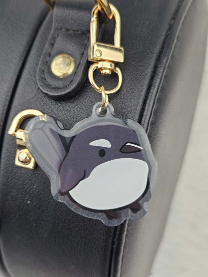 Willy Wagtail Keychain