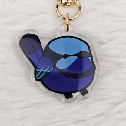 Splendid Fairy Wren Keychain/Charm