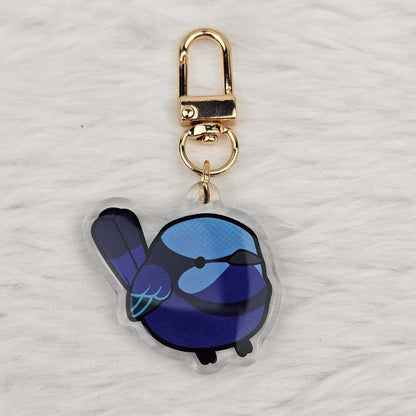 Splendid Fairy Wren Keychain/Charm