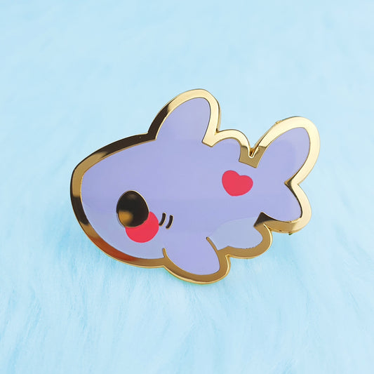 Shark Enamel Pin