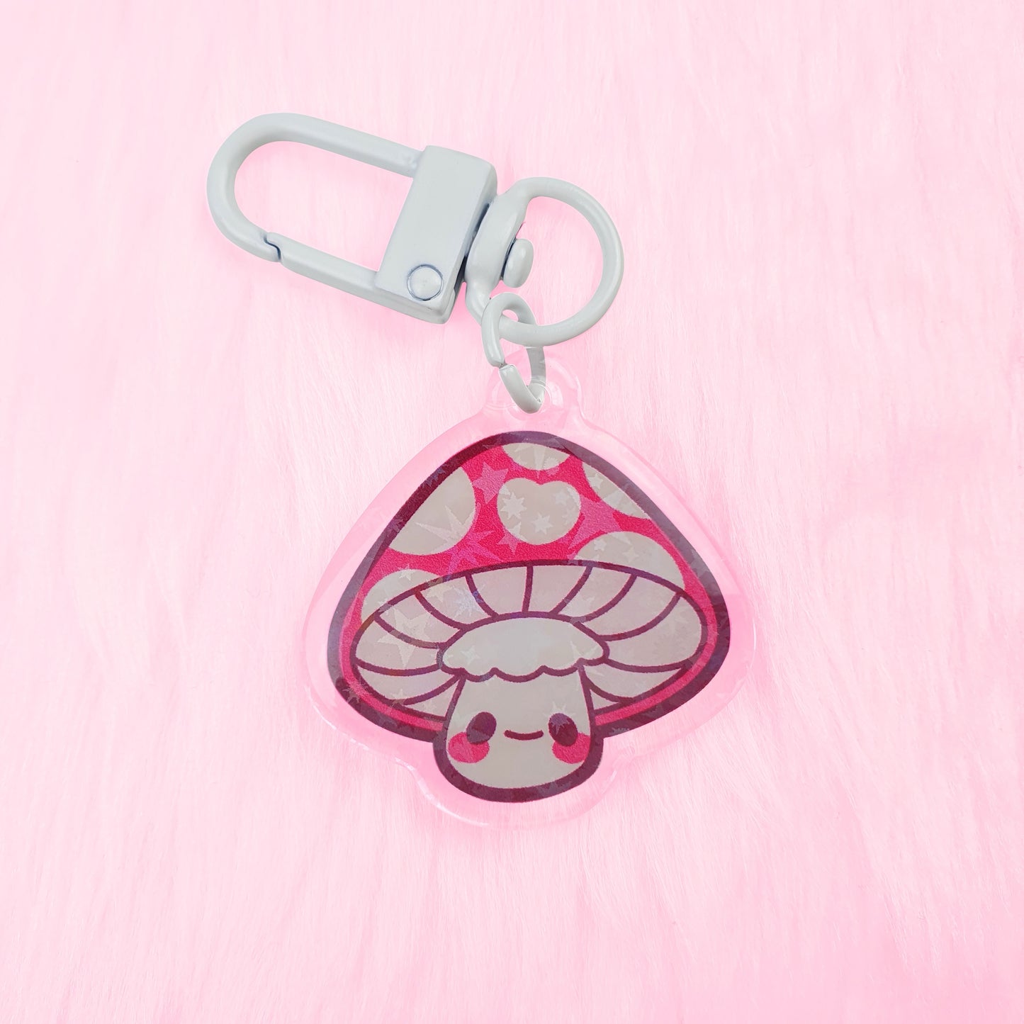 Mushroom Acrylic Charm