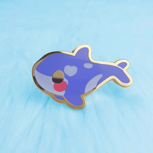 Orca Enamel Pin